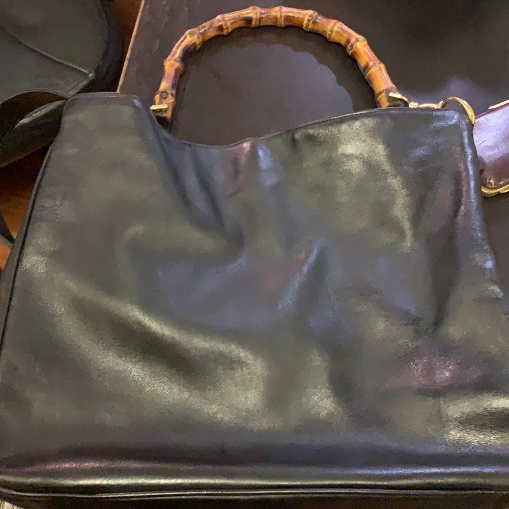 Gucci bamboo‎ Preloved authentic gucci 2 way bamboo hobo bag